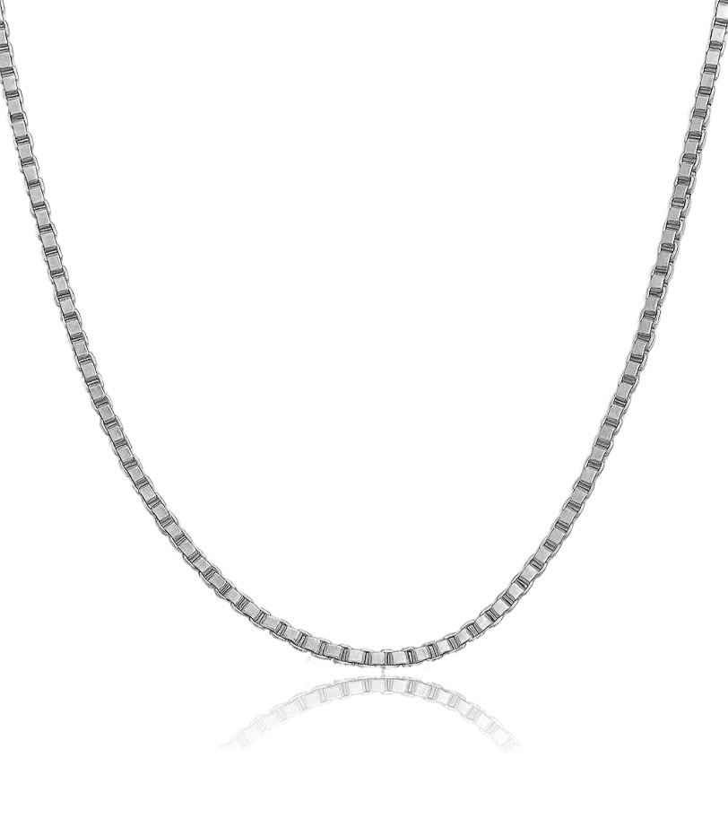 שרשרת בוקס כסף 0.925 3 מילימטר - תכשיטי ים אור