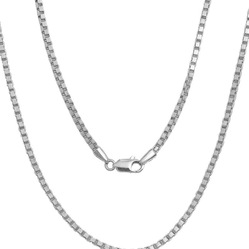 שרשרת בוקס ציפוי זהב 0.925 3 ממ - תכשיטי ים אור