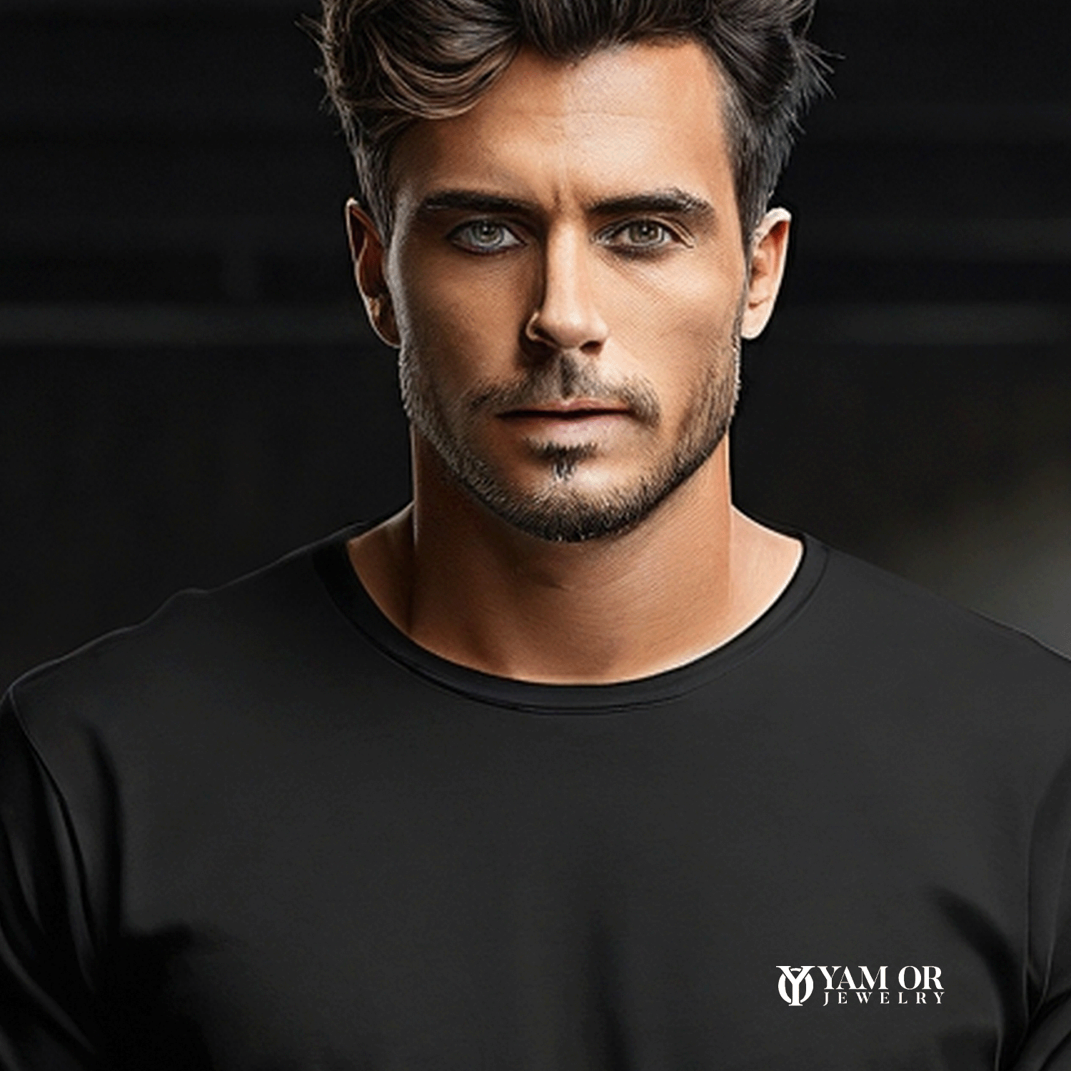 מודל מדידה תכשיטי ים אור לגבר