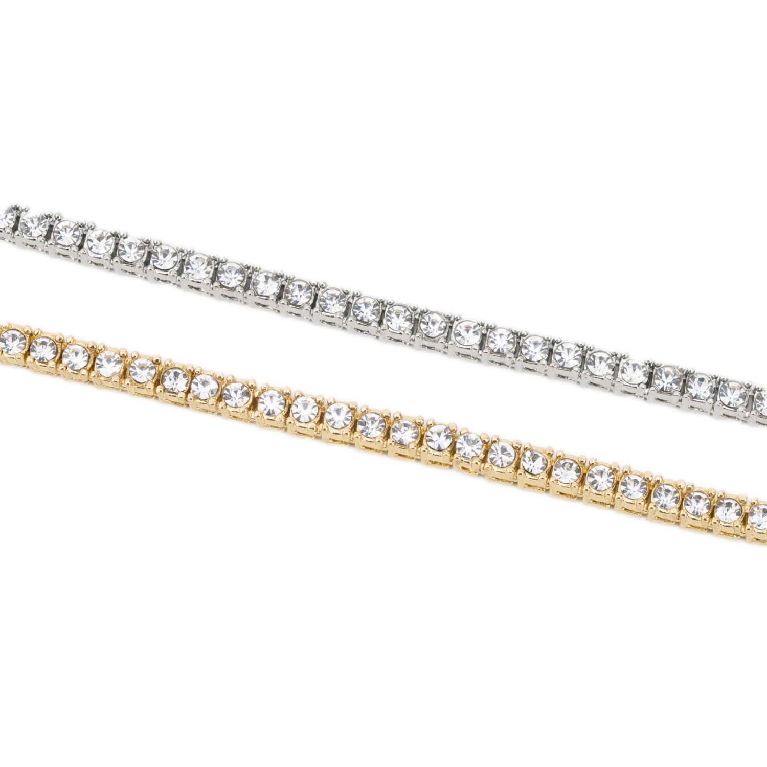 צמיד זהב טניס ואבנים - תכשיטי יםאור