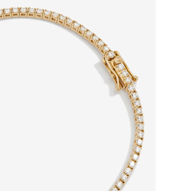 צמיד טניס 3 ממ עם אבני חן - תכשיטי ים-אור