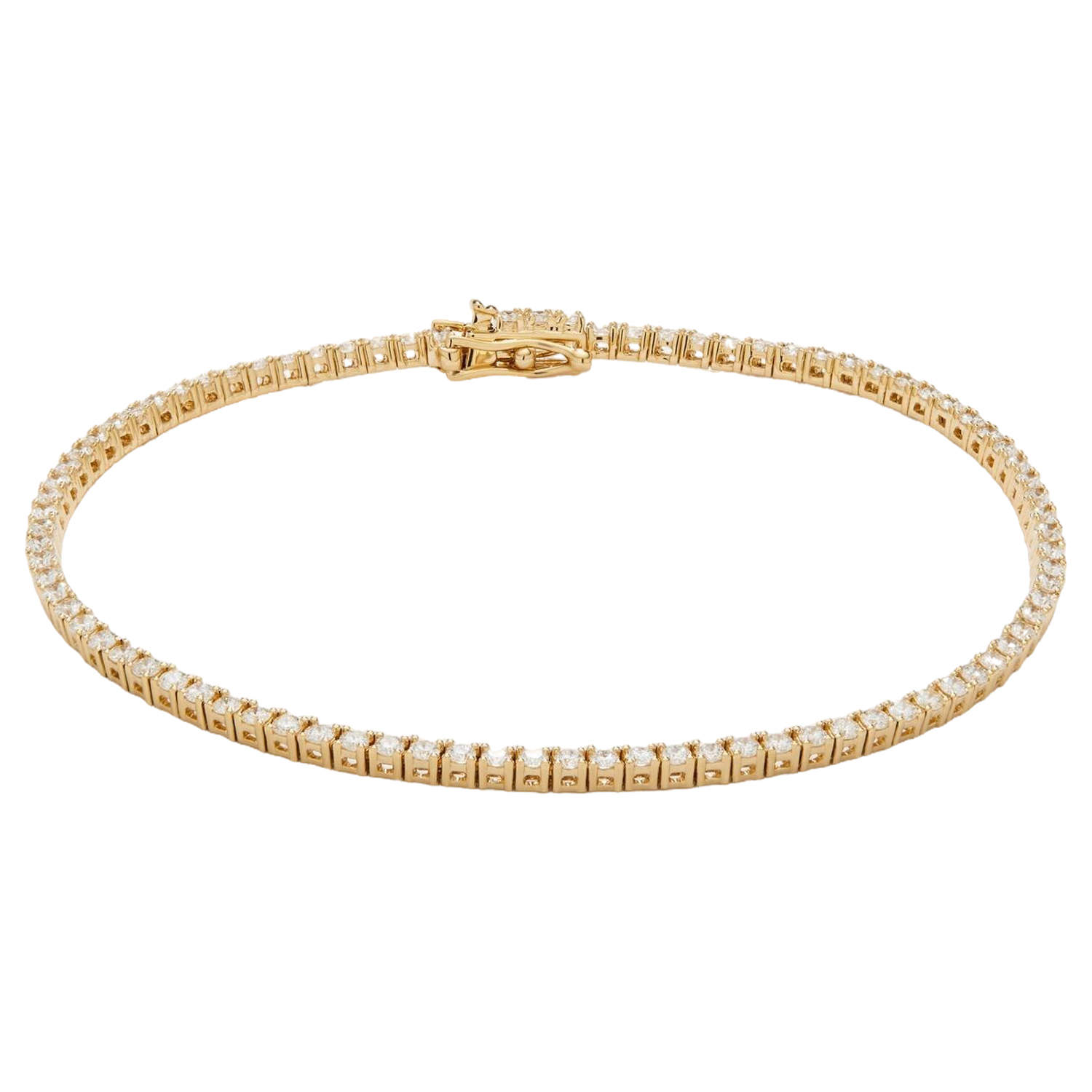 צמיד טניס 3 ממ עם אבני חן - תכשיטי יםאור