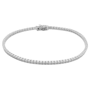 צמיד טניס עשוי כסף 0925 - תכשיטי ים אור