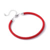 צמיד יד חוט אדום - כסף אמיתי - תכשיטי ים אור