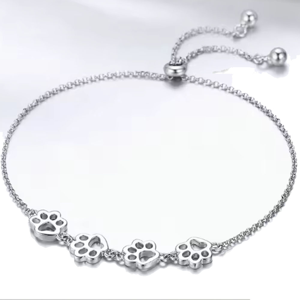 צמיד כף רגל 925 חתול - תכשיטי ים אור