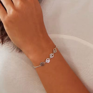 צמיד כף רגל 925 של כלב - תכשיטי ים אור