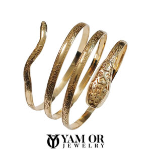 צמיד מרוקאי זהב צהוב