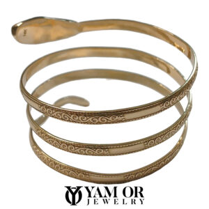 צמיד מרוקאי נחש עם יהלומים