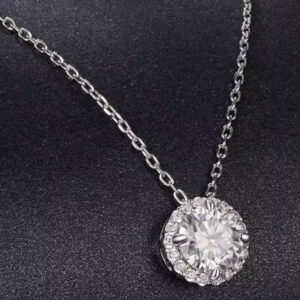 שרשרת יהלום Moissanite 1CT