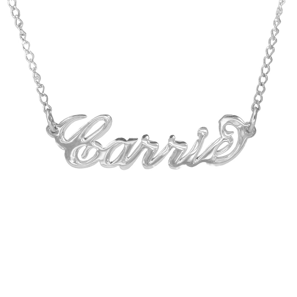 שרשרת שם באנגלית - תכשיטי ים אור